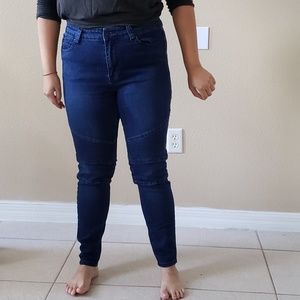 Forever 21 plus sizes Dark blue jean